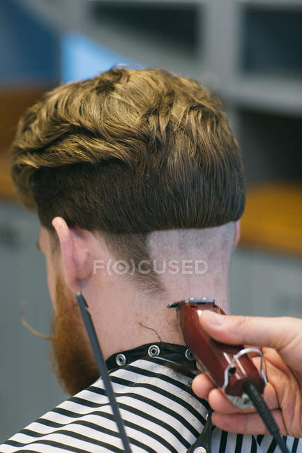 Modernes Friseurverfahren — Stockfoto