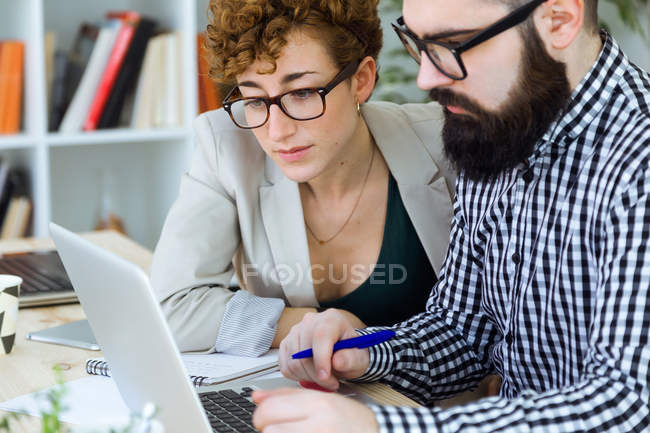 Business people working in office — Stock Photo