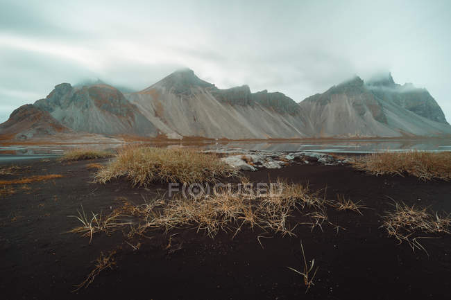 Vestrahorn, Stokksness, Ісландія — стокове фото