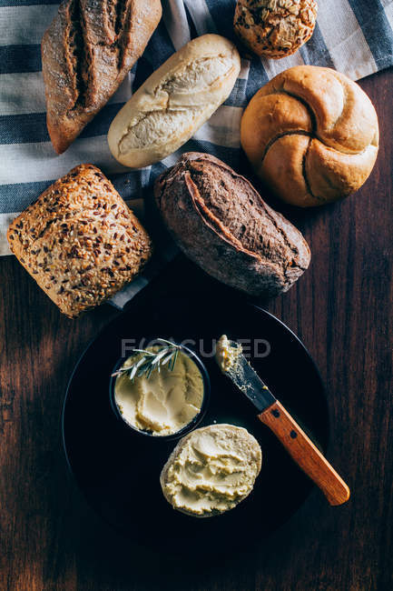 Різні види хліба — стокове фото