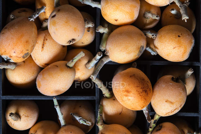 Мушмула японська свіжі фрукти — стокове фото