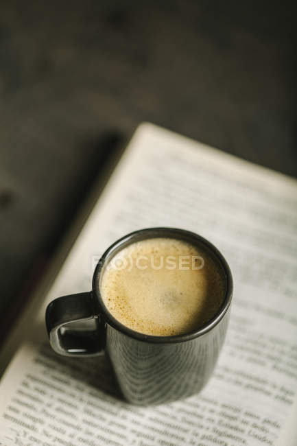 Espresso coffee cup — Stock Photo