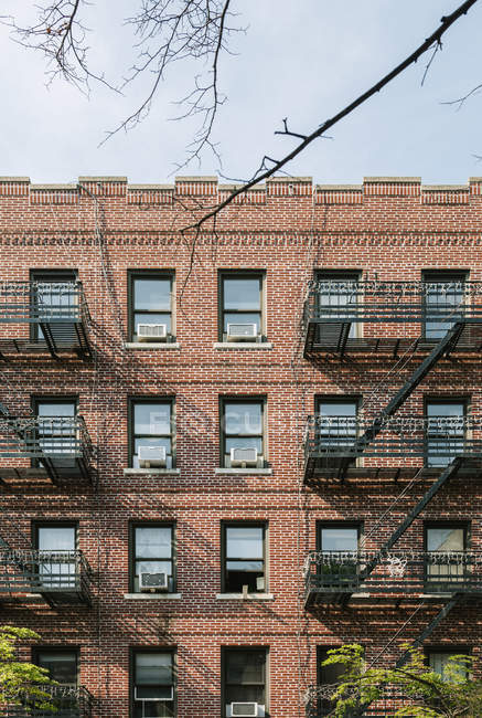 Architecture classique de Manhattan — Photo de stock