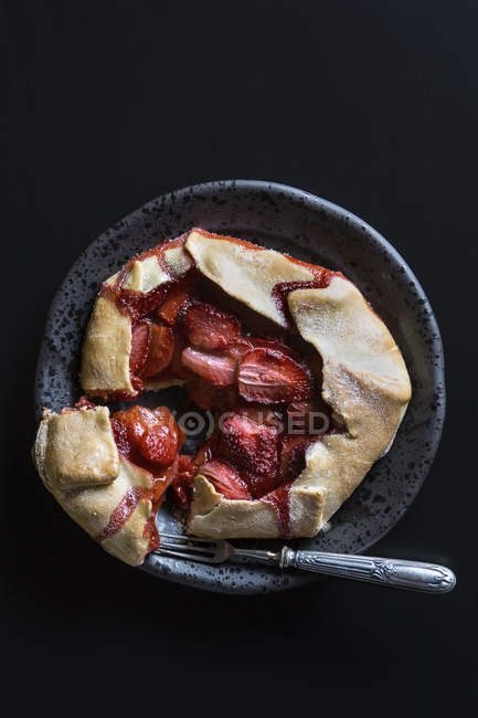 Rustic home made galettes — Stock Photo