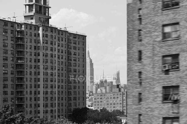 Здания в центре Бруклина — стоковое фото