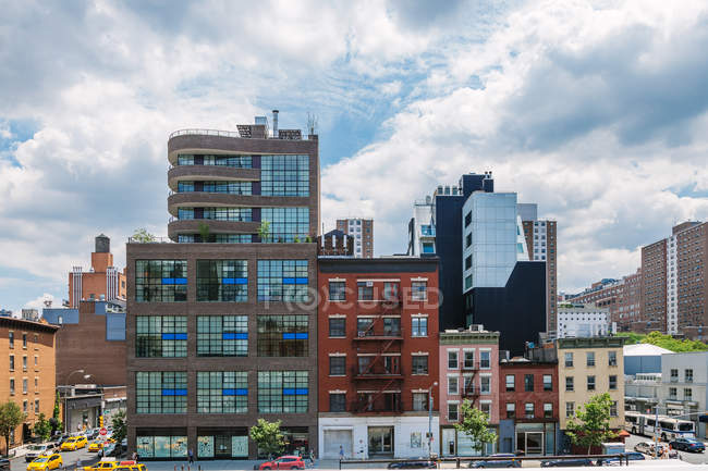 Apartamentos em Midtown, Nova Iorque — Fotografia de Stock