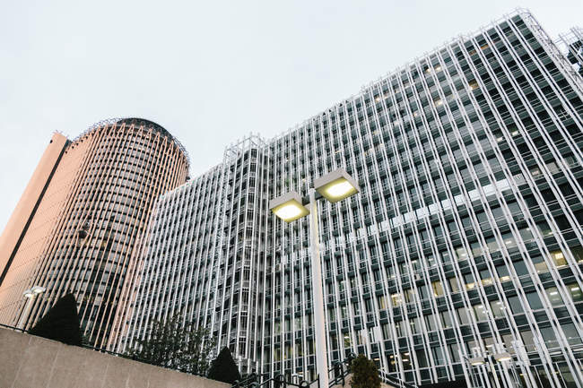 Ізольовані будівлі у фінансовій зоні — стокове фото
