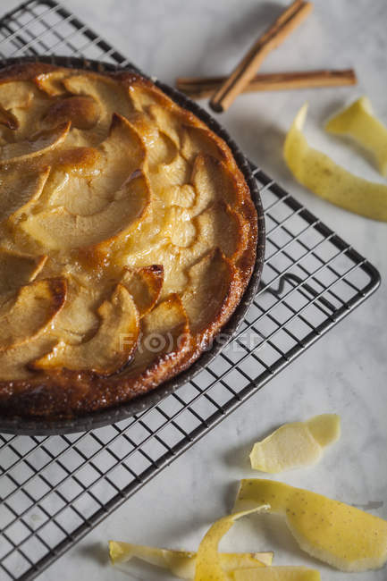 Delicious apple pie — Stock Photo