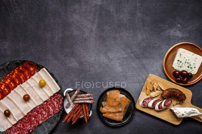 Cocina española platos - foto de stock