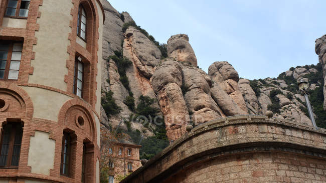 Montserrat Monastery, Bages, Spain — Stock Photo