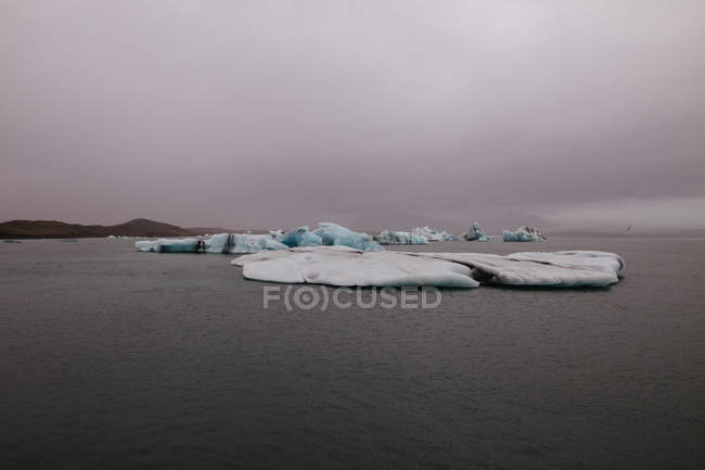 Ледник Йокульсарлон, Исландия — стоковое фото
