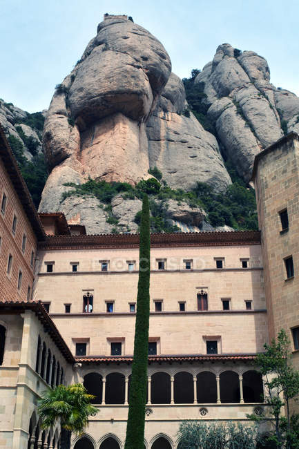Монтсеррат монастир, області, Іспанія — стокове фото