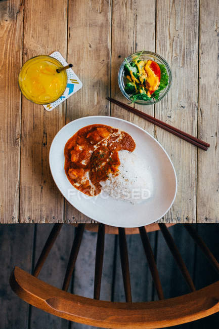 Traditional Japanese food — Stock Photo