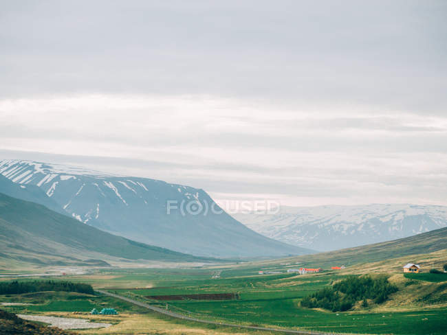 Paisaje escénico de Islandia - foto de stock