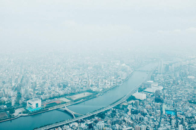 Cityscape of tokyo, Япония — стоковое фото
