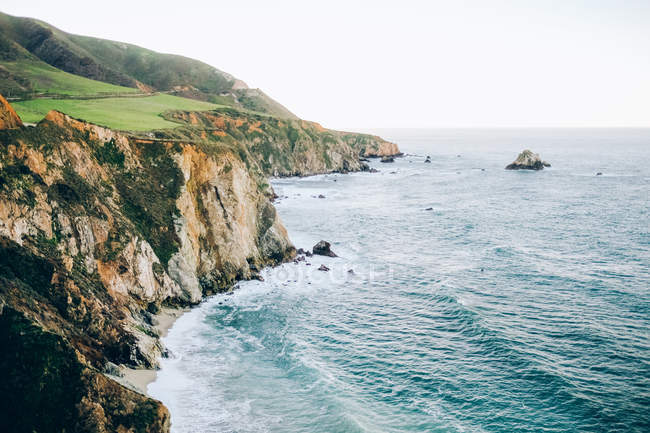 Landschaft der Steilküsten — Stockfoto