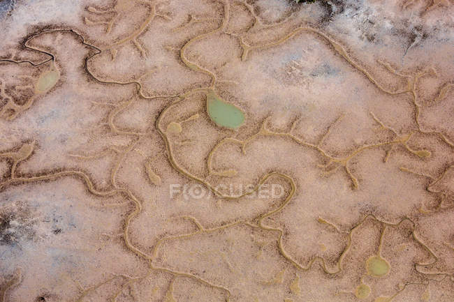 Sands of Bay of Cadiz — Stock Photo