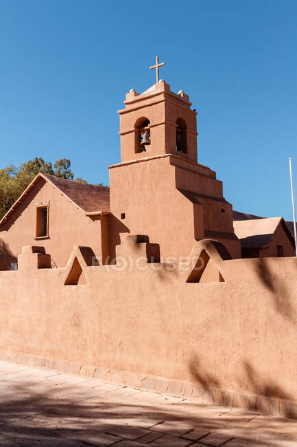 Церковь Сан-Педро-де-Атакама — стоковое фото