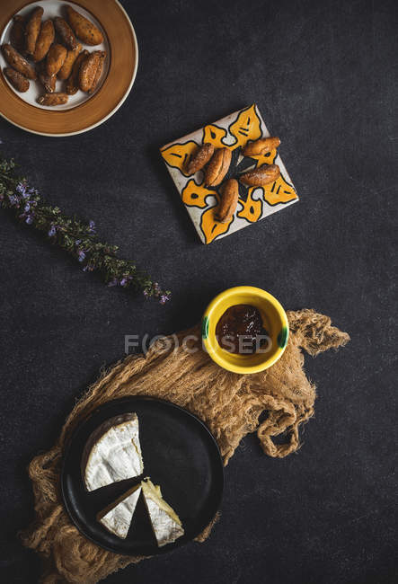 Various appetizers on table — Stock Photo