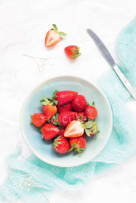 Red fresh strawberries — Stock Photo