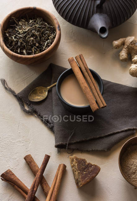 Східні чашку чаю чай — стокове фото