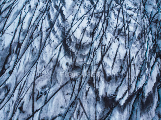 Close-up of blue melting iceberg, Iceland — Stock Photo