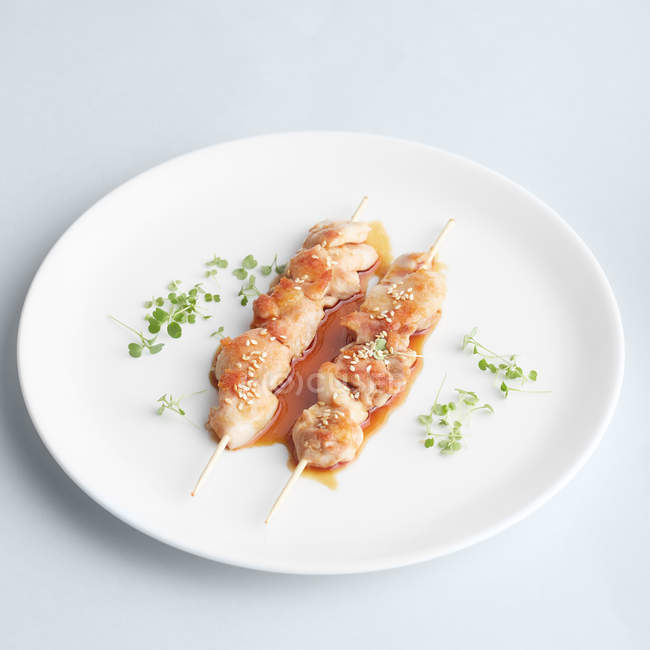 Bâtonnets de poulet japonais — Photo de stock