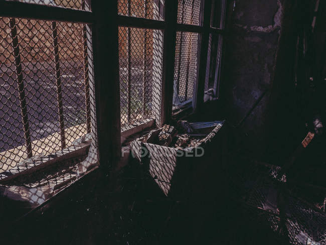 Room in old factory — Stock Photo