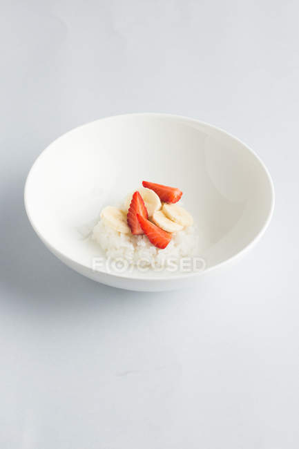 Japanese dessert in bowl — Stock Photo