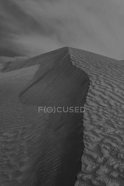 Dune nel deserto — Foto stock