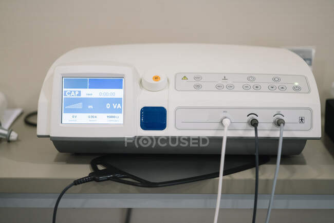 Оборудование для радиотерапии — стоковое фото