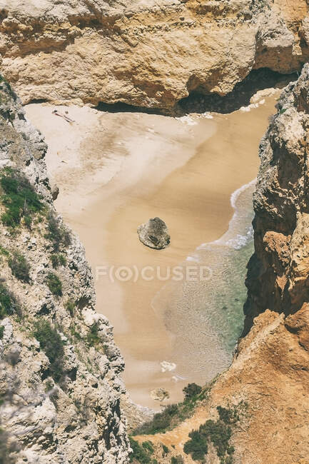Küstenlandschaft, Algarve — Stockfoto