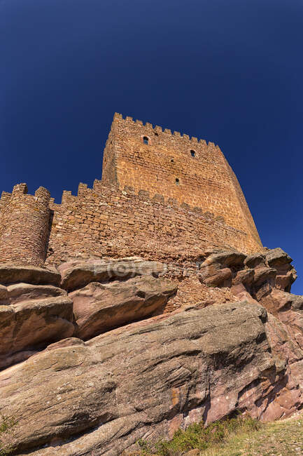 Замок Зафра. Игра престолов, Башня Испании, Европа — стоковое фото