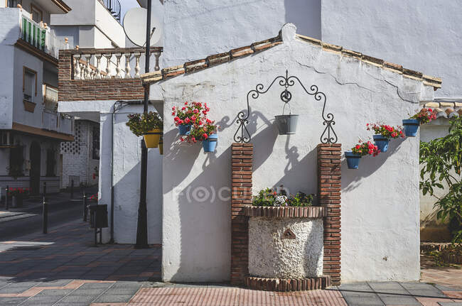 Типові іспанські білі села — стокове фото