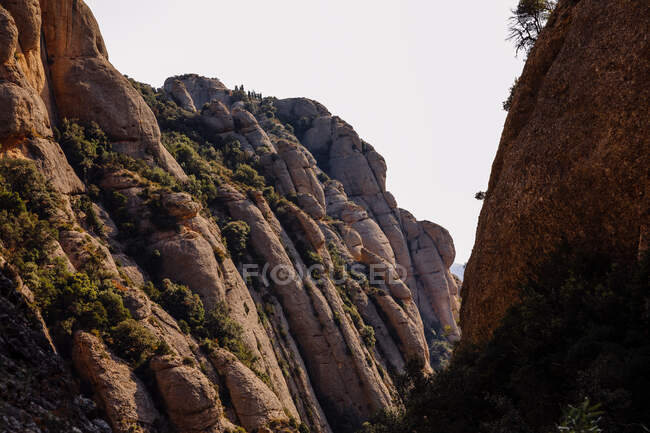 Paisagem das montanhas de Montserrat, Catalunha, Espanha — Fotografia de Stock
