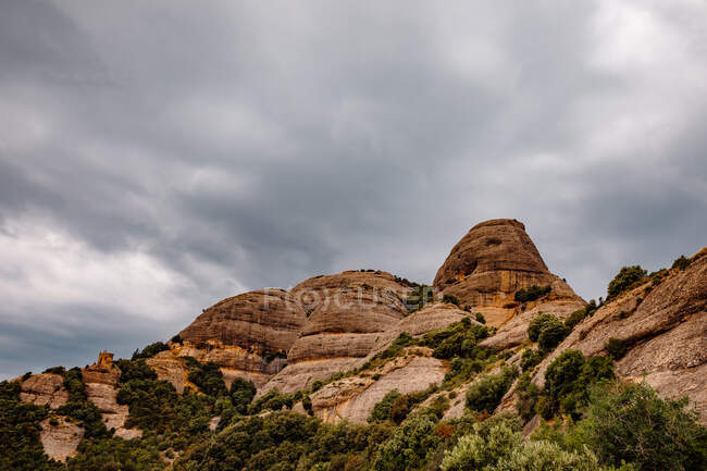 Paesaggio delle montagne di Montserrat, Catalogna, Spagna — Foto stock