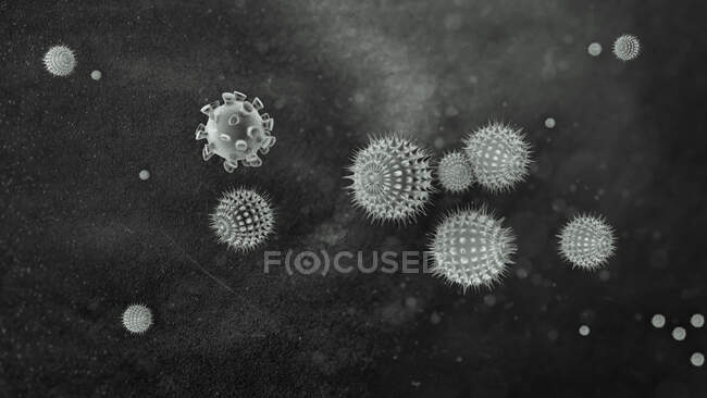 Possible pandémie mondiale. Étude du vaccin contre le virus du coronavirus. — Photo de stock