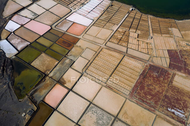 Салінас - де - Жанубіо в сонячний день на Яіза - Лансароте (Канарські острови Іспанії). — стокове фото