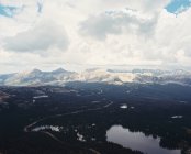 Uinta National Forest and Mirror Lake — Stock Photo