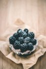 Свежий здоровый пирог Blackberry — стоковое фото
