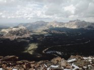 Вид з вершини Лиса гора — стокове фото