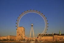 Англія, Лондон, Лондонське око — стокове фото