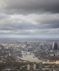 Aerial view of London — Stock Photo