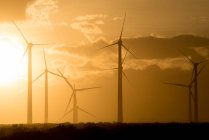 Moinhos de vento de San Gorgonio Pass Wind Farm — Fotografia de Stock