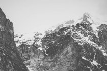 Vista de los Alpes de Grindelwald - foto de stock