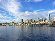 Estado de Washington, horizonte de Seattle - foto de stock
