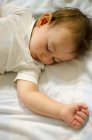 Portrait of sleeping baby — Stock Photo