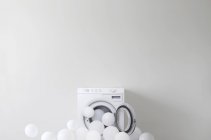 Waschmaschine undicht Seifenlauge — Stockfoto