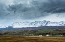 Мальовничий вид на Eyjafjordur — стокове фото