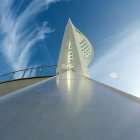 Вгору зору Спінакер башта — стокове фото